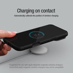 NILLKIN CamShield Prop Texture Cover trasparente con specchio e custodia magnetica MagSafe per PC e telefono., For iPhone 17 Pro Max, For iPhone 17 Pro