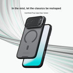 NILLKIN CamShield Prop Cover trasparente con specchio, custodia magnetica MagSafe per PC e telefono., For iPhone 17 Pro Max, For iPhone 17 Pro