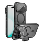 NILLKIN CamShield Prop Cover trasparente con specchio, custodia magnetica MagSafe per PC e telefono., For iPhone 17 Pro Max, For iPhone 17 Pro