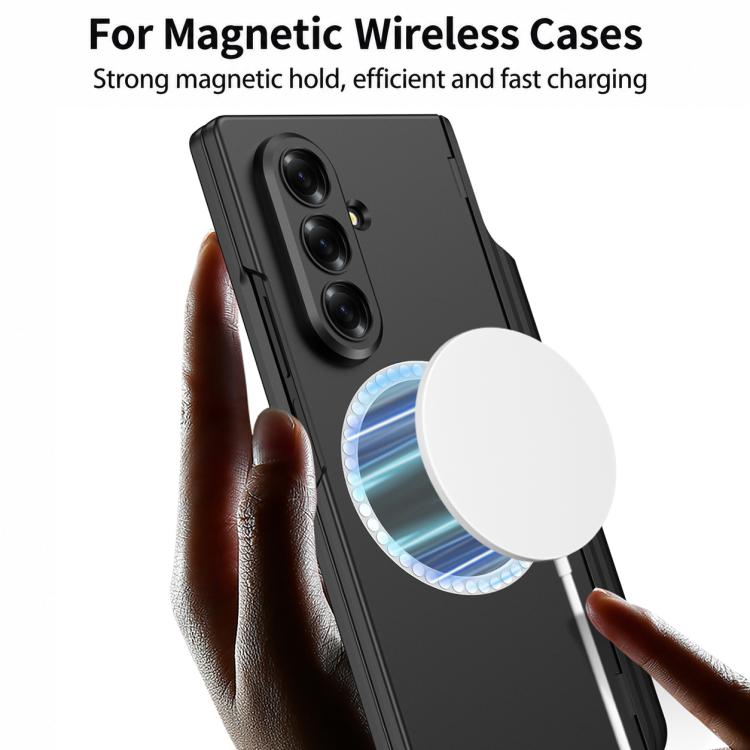 Custodia per telefono GKK MagSafe con cerniera pieghevole magnetica, supporto e scomparti per penna., For Galaxy Z Fold8 Ultra 5G, For Samsung Galaxy Z Fold7 5G