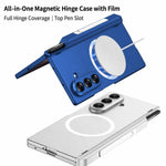 Custodia per telefono GKK MagSafe con cerniera pieghevole magnetica, supporto e scomparti per penna., For Galaxy Z Fold8 Ultra 5G, For Samsung Galaxy Z Fold7 5G