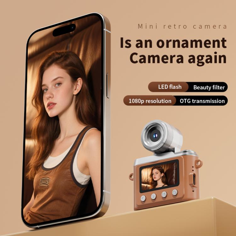 Fotocamera HD 1,47" retrò per bambini Y7000