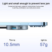 YCE-V195H USB-C / Type-C to PD3.0, HD2.0, USB3.2, 3.5mm, M.2 NVMe Magnetic Hard Drive Enclosure, YCE-V195H