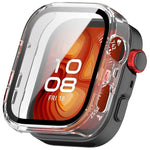 Custodia protettiva per orologio xDfind con pellicola temperata integrata nel PC., For Huawei Watch Fit 4 Pro, For Huawei Watch Fit 4
