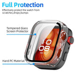 Custodia protettiva per orologio xDfind con pellicola temperata integrata nel PC., For Huawei Watch Fit 4 Pro, For Huawei Watch Fit 4