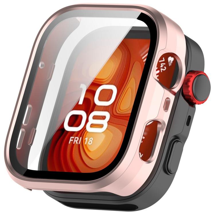 Custodia protettiva per orologio xDfind con pellicola temperata integrata nel PC., For Huawei Watch Fit 4 Pro, For Huawei Watch Fit 4