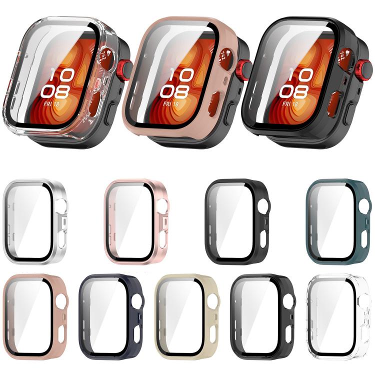 Custodia protettiva per orologio xDfind con pellicola temperata integrata nel PC., For Huawei Watch Fit 4 Pro, For Huawei Watch Fit 4