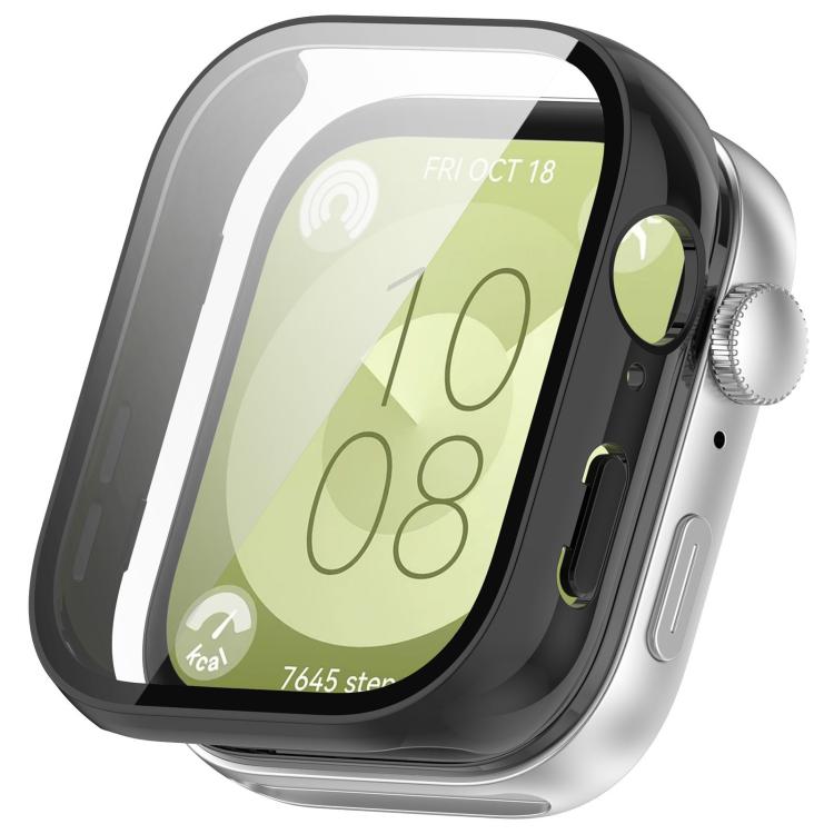 Custodia protettiva per orologio xDfind con pellicola temperata integrata nel PC., For Huawei Watch Fit 3