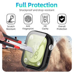 Custodia protettiva per orologio xDfind con pellicola temperata integrata nel PC., For Huawei Watch Fit 3
