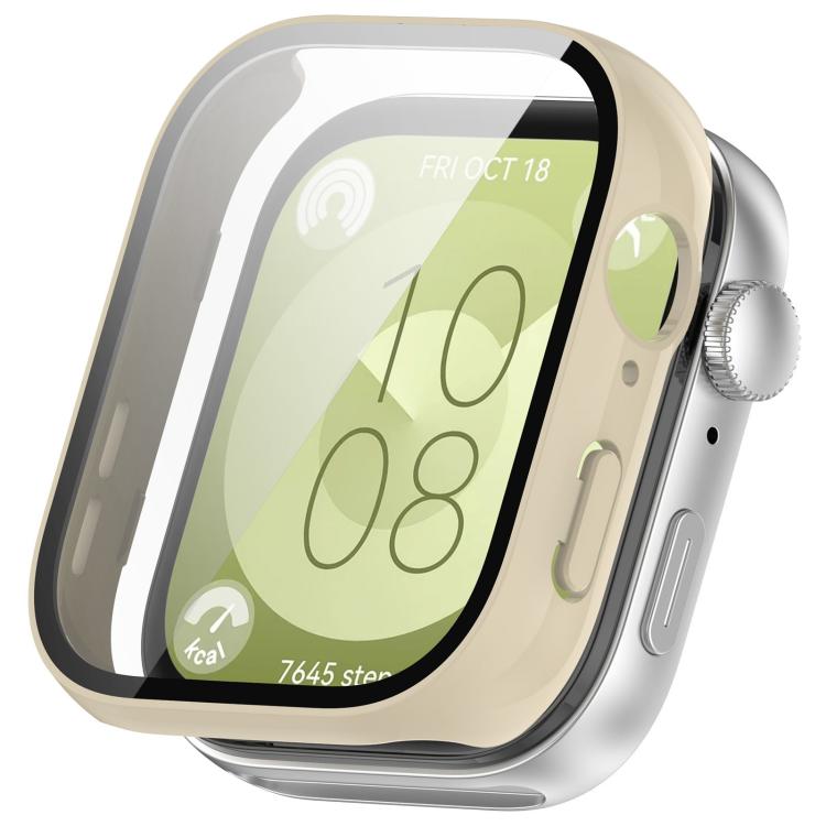 Custodia protettiva per orologio xDfind con pellicola temperata integrata nel PC., For Huawei Watch Fit 3