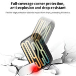 Custodia protettiva per orologio xDfind con pellicola temperata integrata nel PC., For Xiaomi Smart Band 9 Pro