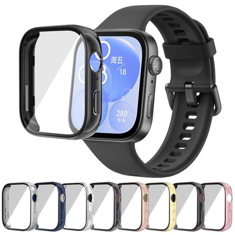 Cover protettiva per orologio xDfind con pellicola temperata e TPU integrato, For Huawei Watch Fit 4 Pro, For Huawei Watch Fit 4