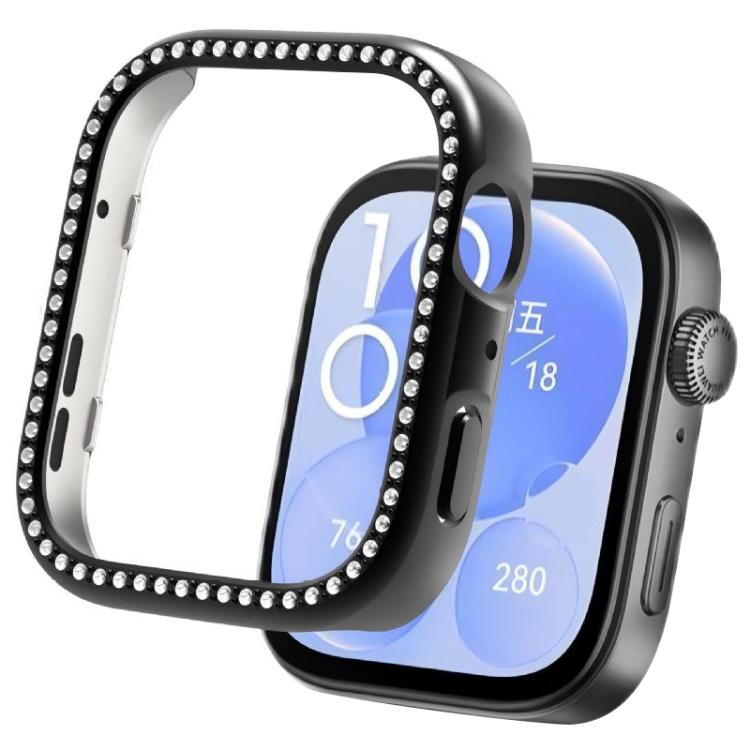 Cover protettiva per orologio xDfind Diamond Hollow PC, For Huawei Watch Fit 4 Pro, For Huawei Watch Fit 4
