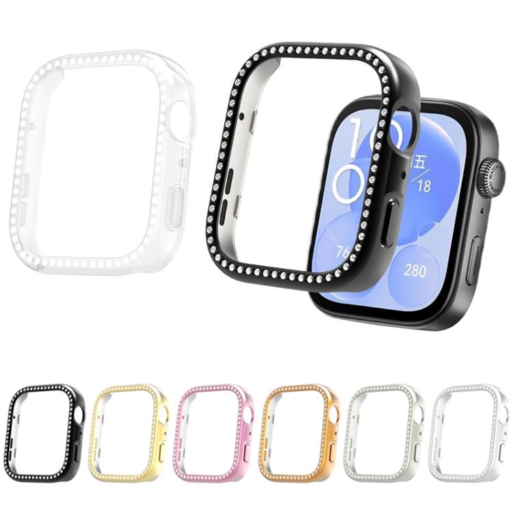 Cover protettiva per orologio xDfind Diamond Hollow PC, For Huawei Watch Fit 4 Pro, For Huawei Watch Fit 4