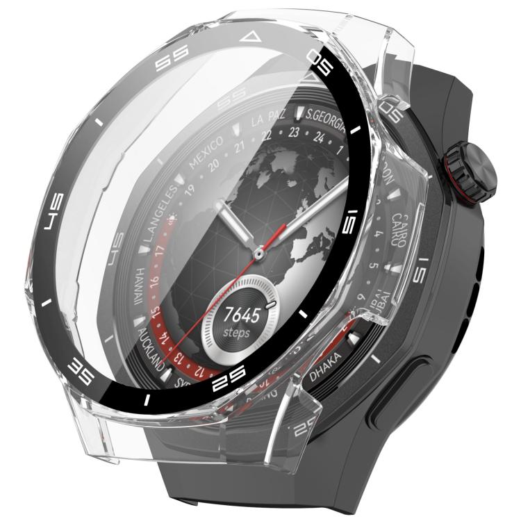 xDfind Cover protettiva per orologio con pellicola temperata a gradiente integrata nel PC, For Huawei Watch GT 5 Pro 46mm, For Huawei Watch GT 5 Pro 42mm