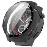 xDfind Cover protettiva per orologio con pellicola temperata a gradiente integrata nel PC, For Huawei Watch GT 5 Pro 46mm, For Huawei Watch GT 5 Pro 42mm