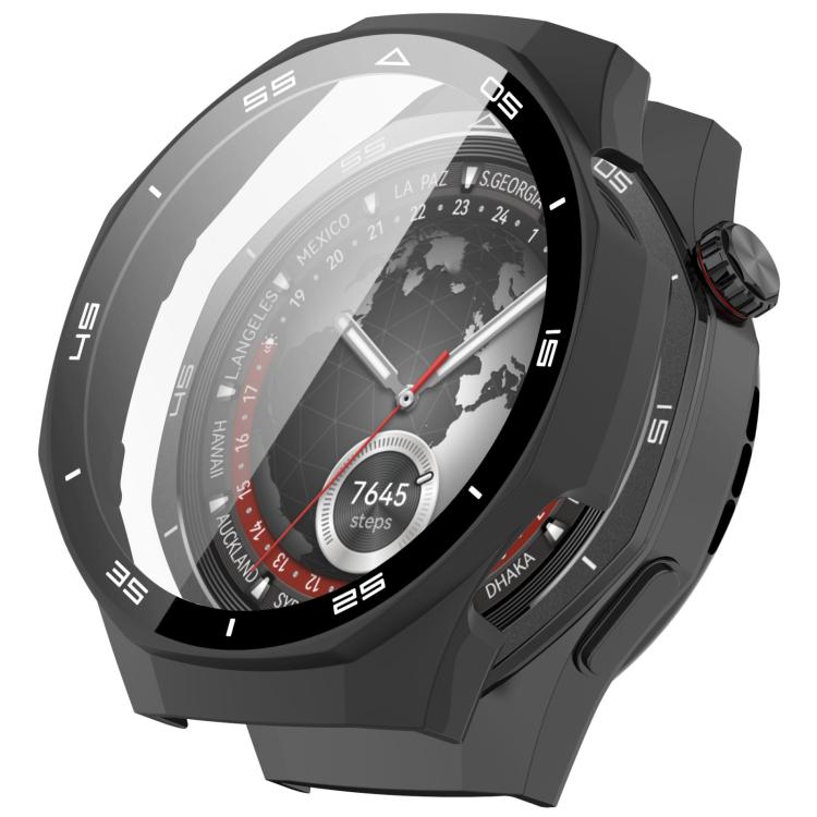 xDfind Cover protettiva per orologio con pellicola temperata a gradiente integrata nel PC, For Huawei Watch GT 5 Pro 46mm, For Huawei Watch GT 5 Pro 42mm