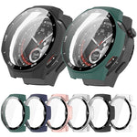 xDfind Cover protettiva per orologio con pellicola temperata a gradiente integrata nel PC, For Huawei Watch GT 5 Pro 46mm, For Huawei Watch GT 5 Pro 42mm