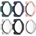 xDfind Cover protettiva per orologio con pellicola temperata a gradiente integrata nel PC, For Huawei Watch GT 5 Pro 46mm, For Huawei Watch GT 5 Pro 42mm