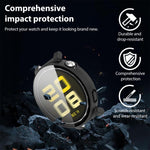 Custodia protettiva per orologio xDfind con pellicola temperata integrata nel PC., For Huawei Watch GT 5 Pro 46mm, For Huawei Watch GT 5 Pro 42mm
