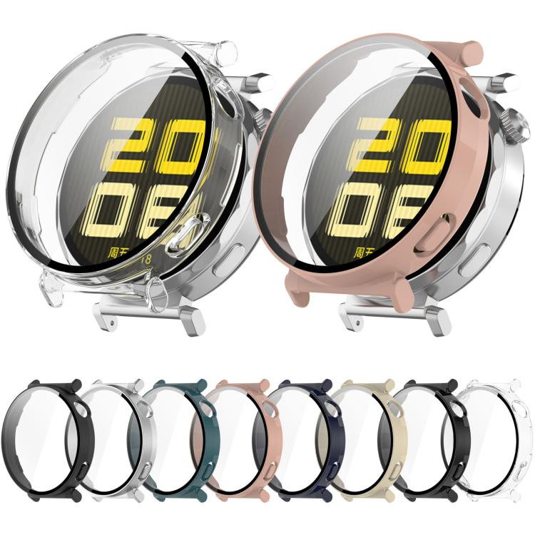 Custodia protettiva per orologio xDfind con pellicola temperata integrata nel PC., For Huawei Watch GT 5 Pro 46mm, For Huawei Watch GT 5 Pro 42mm