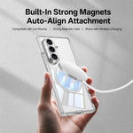 Custodia per telefono GKK con cerniera magnetica integrata MagSafe, airbag pieghevole e supporto girevole., For Galaxy Z Fold8 Ultra 5G, For Galaxy Z Flip8 5G, For Samsung Galaxy Z Flip7 5G