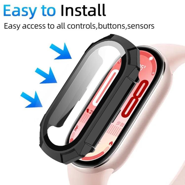 xDfind Armor Pellicola temperata integrata per PC e orologio - Cover protettiva integrata, For Xiaomi Smart Band 9 / 9 NFC, For Xiaomi Smart Band 9 Ceramic / 8
