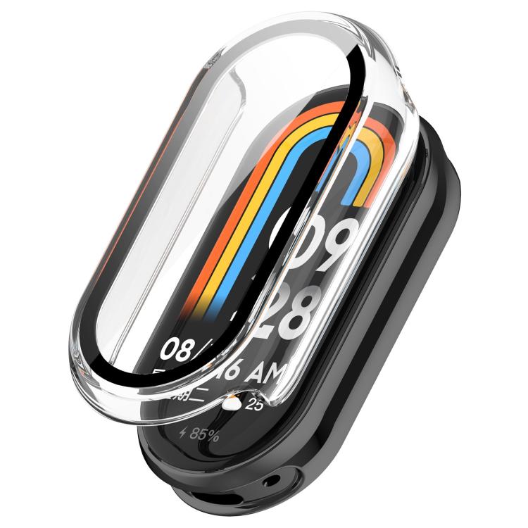 Custodia protettiva per orologio xDfind con pellicola temperata integrata nel PC., For Xiaomi Smart Band 10, For Xiaomi Smart Band 9 / 9 NFC, For Xiaomi Smart Band 9 Ceramic / 8
