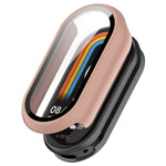 Custodia protettiva per orologio xDfind con pellicola temperata integrata nel PC., For Xiaomi Smart Band 10, For Xiaomi Smart Band 9 / 9 NFC, For Xiaomi Smart Band 9 Ceramic / 8