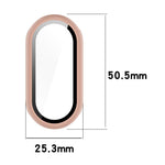 Custodia protettiva per orologio xDfind con pellicola temperata integrata nel PC., For Xiaomi Smart Band 10, For Xiaomi Smart Band 9 / 9 NFC, For Xiaomi Smart Band 9 Ceramic / 8