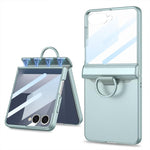 Custodia per telefono GKK pieghevole con chiusura magnetica integrata e anello a D., For Galaxy Z Flip8 5G, For Samsung Galaxy Z Flip7 5G
