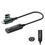 Adattatore caricabatterie laptop 140W con display digitale