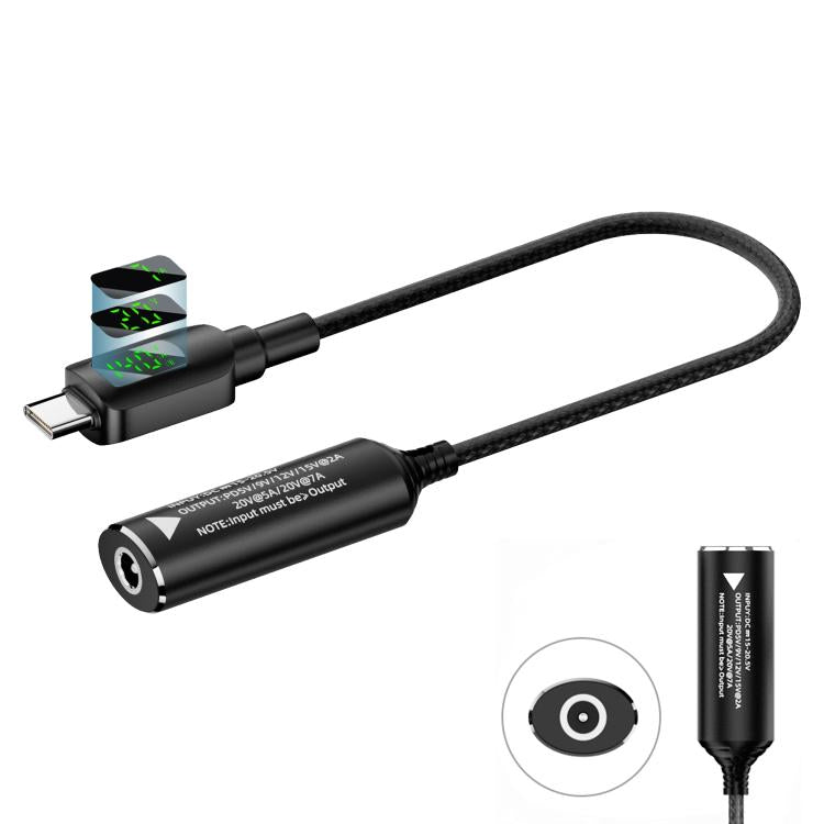 Adattatore caricabatterie laptop 140W con display digitale