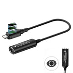 Adattatore caricabatterie laptop 140W con display digitale