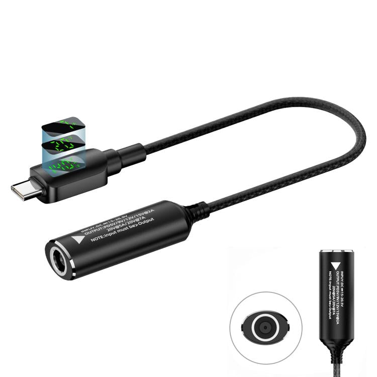 Adattatore caricabatterie laptop 140W con display digitale