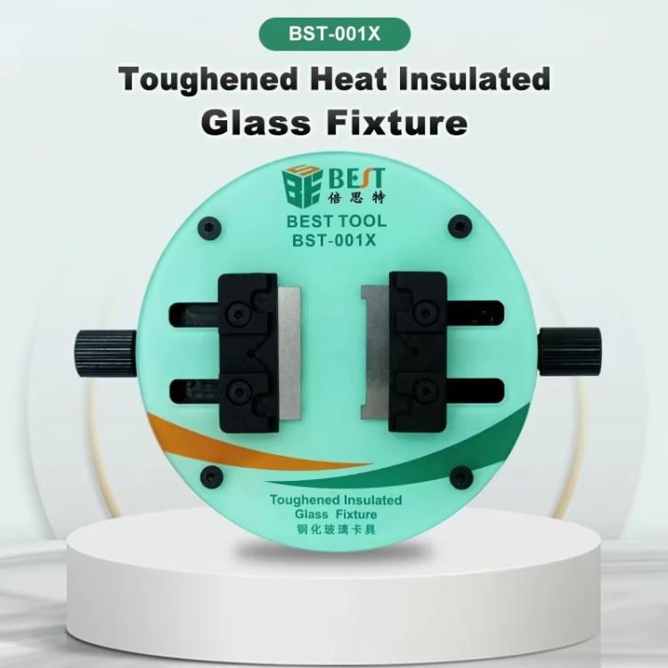BEST BST-001X - Apparecchio di riparazione per schede madri in vetro temperato termoisolante a forma di anello, BEST BST-001X