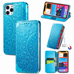 Custodia in pelle magnetica per iPhone 11