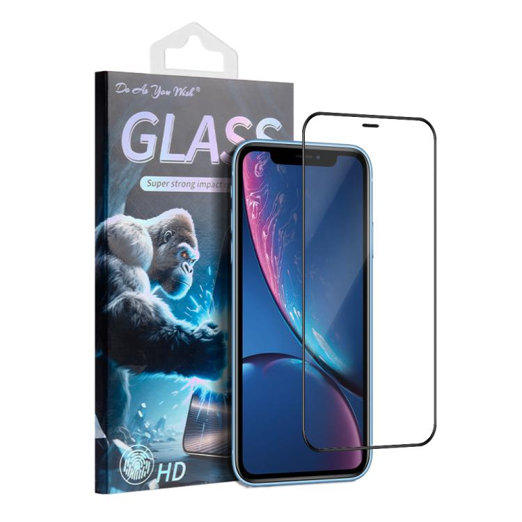 Pellicola in vetro temperato HD con serigrafia "Fai come vuoi", For iPhone 11 / XR, For iPhone 11 Pro / XS / X