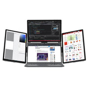 Arie 14 14 inch Expanded Display Triple Portable Monitor, US Plug, UK Plug, EU Plug