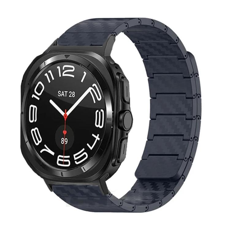 Cinturino per orologio in fibra di carbonio con chiusura magnetica., For Samsung Galaxy Watch Ultra 47mm / Ultra 2025, For Samsung Galaxy Watch8 / Watch8 Classic