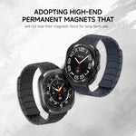 Cinturino per orologio in fibra di carbonio con chiusura magnetica., For Samsung Galaxy Watch Ultra 47mm / Ultra 2025, For Samsung Galaxy Watch8 / Watch8 Classic
