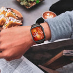 Cinturino per orologio in pelle con fori a forma di fiore di prugno, For Huawei Watch Fit4 / Fit4 Pro / Fit3, For Huawei Watch Fit 2, For Huawei Watch Fit