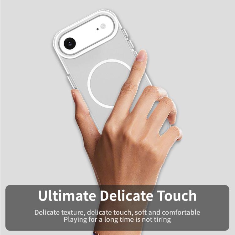 Custodia per telefono ibrida in PC e TPU Candy Fine Circle Magsafe, For iPhone Air, For iPhone 16 Pro Max, For iPhone 16 Pro