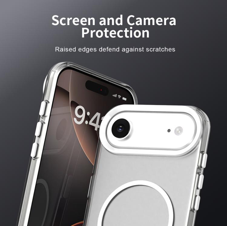 Custodia per telefono ibrida in PC e TPU Candy Fine Circle Magsafe, For iPhone Air, For iPhone 16 Pro Max, For iPhone 16 Pro