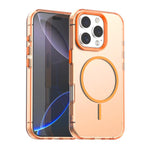 Custodia per telefono ibrida in PC e TPU Candy Fine Circle Magsafe, For iPhone Air, For iPhone 16 Pro Max, For iPhone 16 Pro