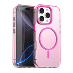 Custodia per telefono ibrida in PC e TPU Candy Fine Circle Magsafe, For iPhone Air, For iPhone 16 Pro Max, For iPhone 16 Pro