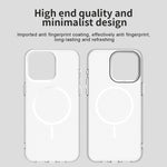 Custodia per telefono ibrida in PC e TPU Candy Fine Circle Magsafe, For iPhone 15 Pro, For iPhone 15 Plus, For iPhone 15