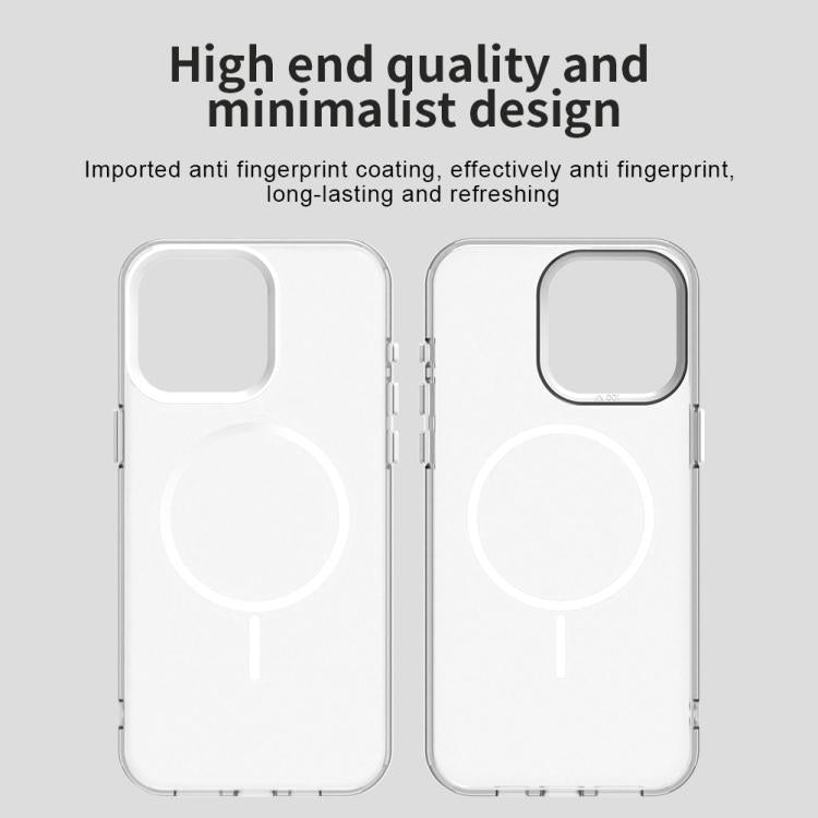 Custodia per telefono ibrida in PC e TPU Candy Fine Circle Magsafe, For iPhone 15 Pro, For iPhone 15 Plus, For iPhone 15