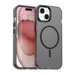 Custodia per telefono ibrida in PC e TPU Candy Fine Circle Magsafe, For iPhone 15 Pro, For iPhone 15 Plus, For iPhone 15