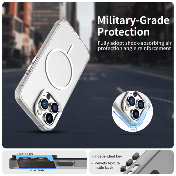 Custodia per telefono ibrida in PC e TPU Candy Fine Circle Magsafe, For iPhone 12 Pro Max, For iPhone 12 Pro